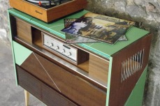 meuble-hifi-Grunding-vintage-vynile-platine-enfilade-vert-blackboard-Rouen-Paris-16